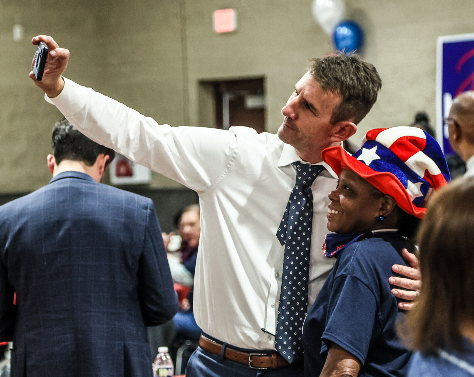 U.S. Rep. Frank Mrvan awaits election results